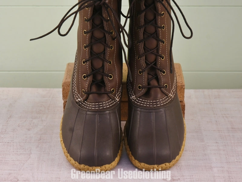 F003 USA製 L.L.Bean ビーンブーツ インナーボア 茶 メンズ 26~26.5cmくらい