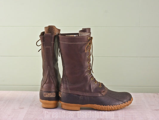 E297 USA製 L.L.Bean ビンテージ ビーンブーツ 茶 メンズ 11 29cm