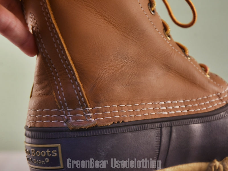 F037 USA製 L.L.Bean ビーンブーツ 茶 レディース W7M 25cm