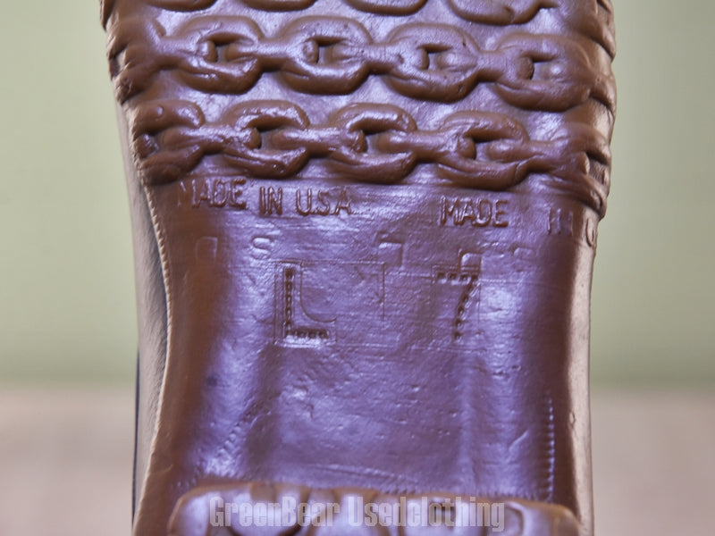 F040 USA製 L.L.Bean ビンテージ ビーンブーツ 茶 レディース L7 25cm
