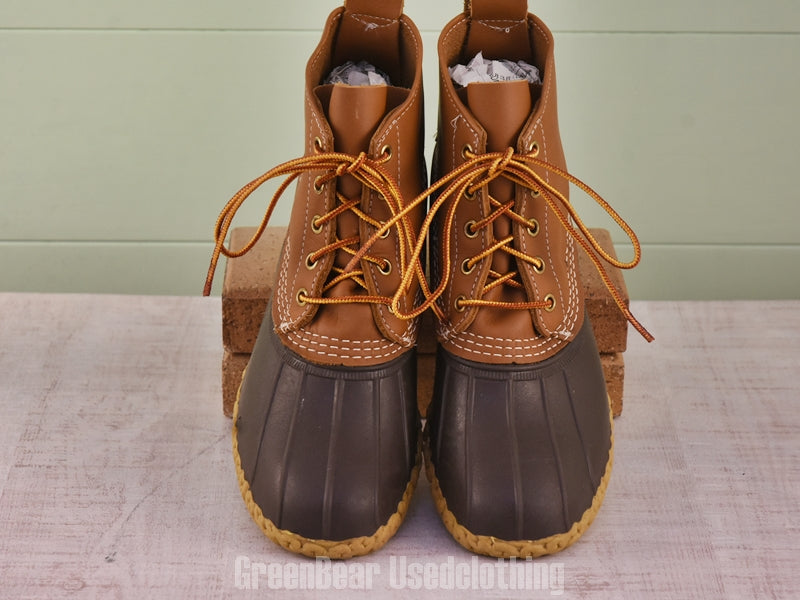 F042 USA製 L.L.Bean ビーンブーツ レディース 茶 W8M 26cm