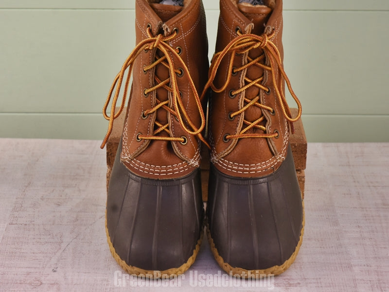 F043 USA製 L.L.Bean ビーンブーツ インナーボア 茶 メンズ 26.5cmくらい