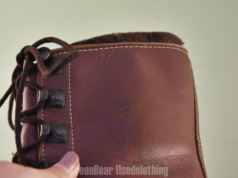 F048 カナダ製 SOREL ビンテージ スノーブーツ 茶 メンズ 25cmくらい