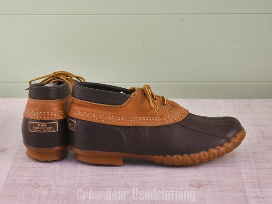 E321 USA製 L.L.Bean ビンテージ ビーンブーツ 良い味 茶 メンズ 9M 27cm