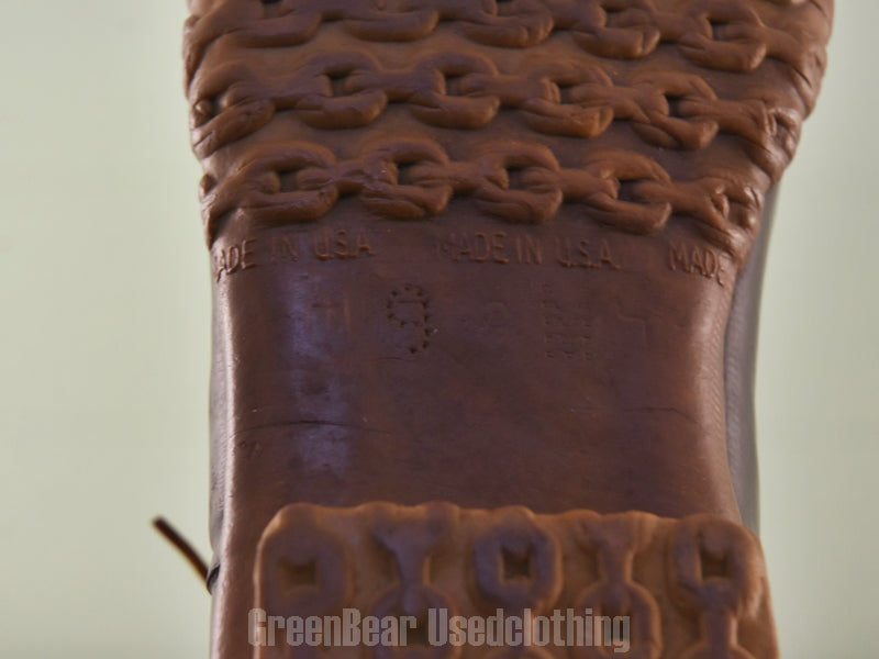 E321 USA製 L.L.Bean ビンテージ ビーンブーツ 良い味 茶 メンズ 9M 27cm