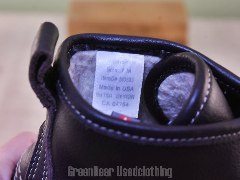 E326 USA製 L.L.Bean ビーンブーツ インナーボア 黒 レディース 7M 24cm
