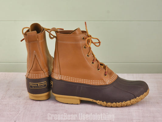 F089 USA製 L.L.Bean ビーンブーツ 茶 メンズ 9M 27cm
