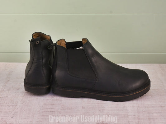 F131 ポルトガル製 BIRKENSTOCK コンフォートシューズ 黒 メンズ 27cm
