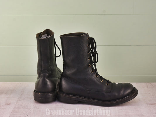 F152 ビンテージ RUGAK 1969年製 ベルギー軍ブーツ 黒 メンズ 45 27.5cm