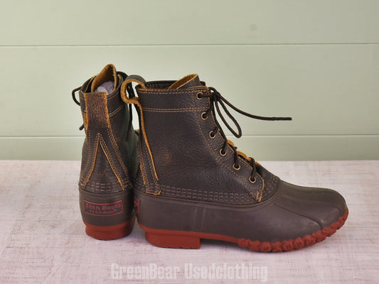 F153 USA製 L.L.Bean ビーンブーツ 茶 レディース 7M 24cm