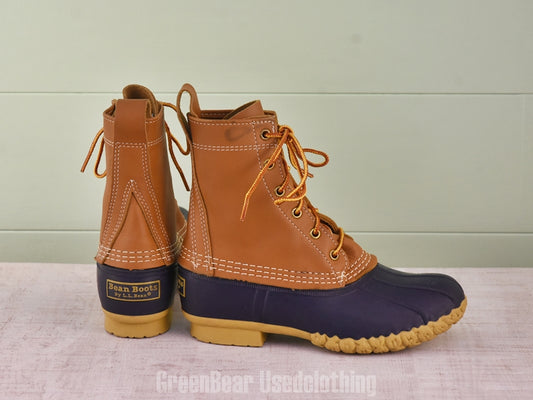F161 USA製 L.L.Bean ビーンブーツ 茶 レディース W6M 23cm