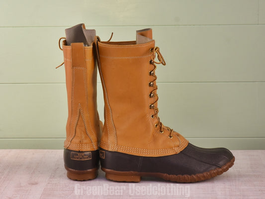 E383 USA製 L.L.Bean ビンテージ ビーンブーツ 茶 メンズ 10M 28cm