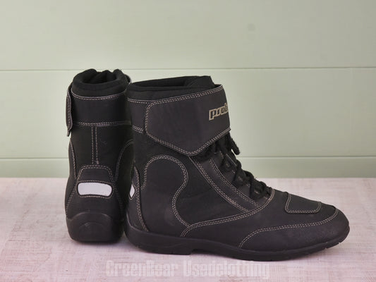 E405 メンズ Probiker バイクブーツ 黒 43 26.5cm