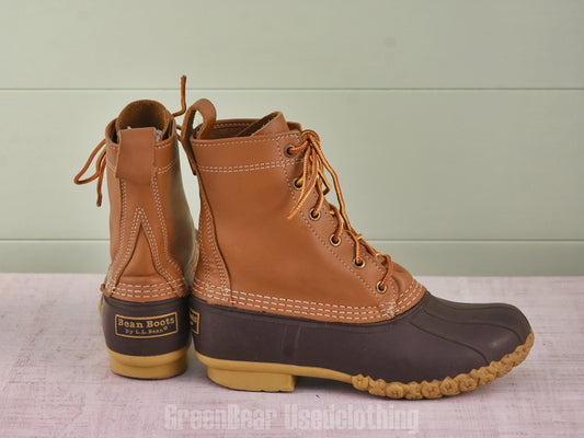 E439 USA製 L.L.Bean ビーンブーツ 茶 レディース 7M 24cm