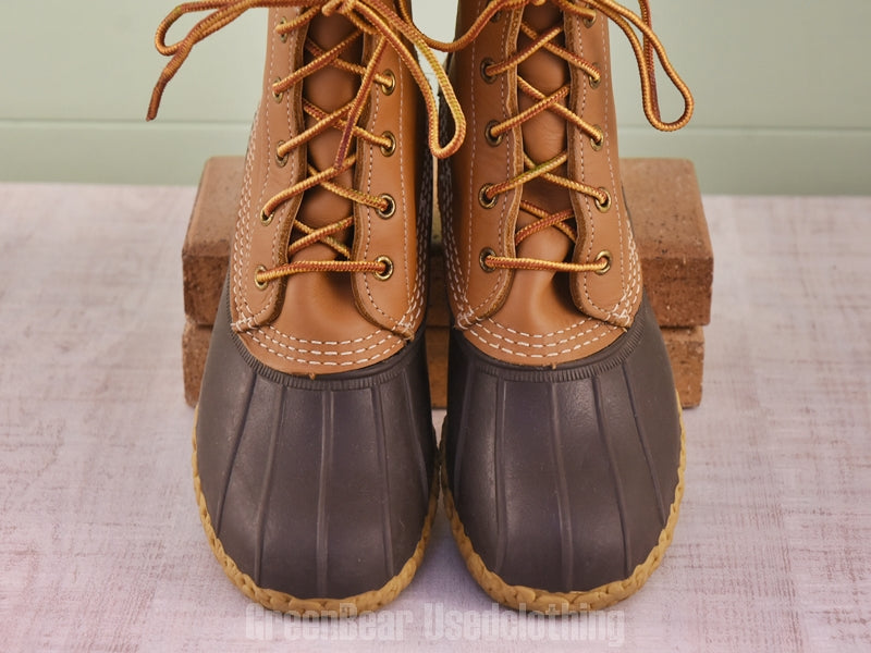 E466 USA製 L.L.Bean ビーンブーツ 茶 レディース 7M 24cm