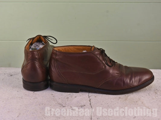イタリア製 バリー BALLY ビンテージ ドレスブーツ 茶 メンズ 11.5 29.5cm B308