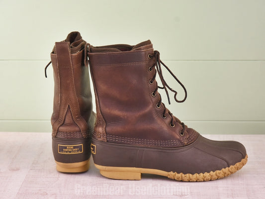 D105 USA製 L.L.Bean ビーンブーツ 茶 メンズ 27cmくらい