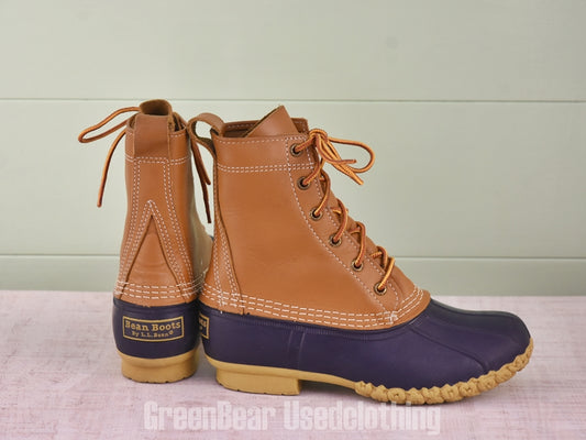 D122 USA製 L.L.Bean ビーンブーツ 茶 レディース 6M 24cm