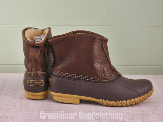D127 USA製 L.L.Bean ビーンブーツ インナーボア 茶 メンズ 27cmくらい