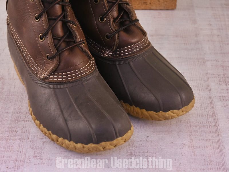 D188 USA製 L.L.Bean ビーンブーツ インナーボア 茶 メンズ 25cmくらい