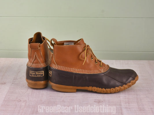 D202 USA製 L.L.Bean ビンテージ ビーンブーツ 茶 メンズ 9GM 27cm