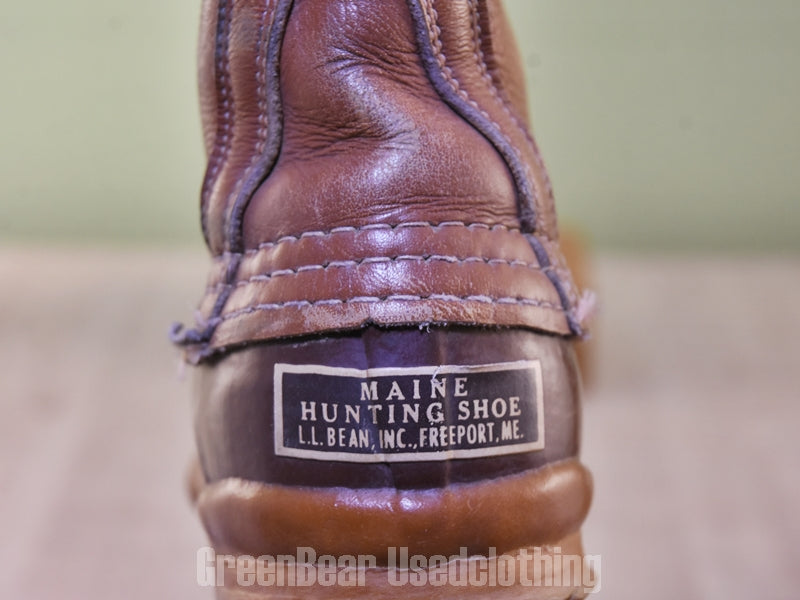 D208 USA製 L.L.Bean ビンテージ ビーンブーツ 茶 レディース 23.5~24cmくらい