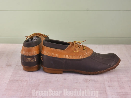 D254 USA製 L.L.Bean ビンテージ ビーンブーツ 茶 メンズ 12M 30cm