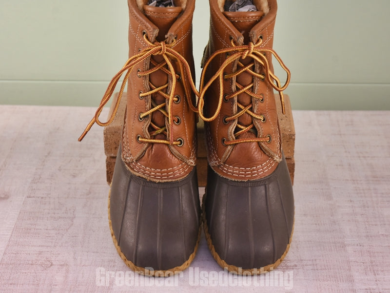 D255 USA製 L.L.Bean ビーンブーツ インナーボア 茶 メンズ 25cmくらい
