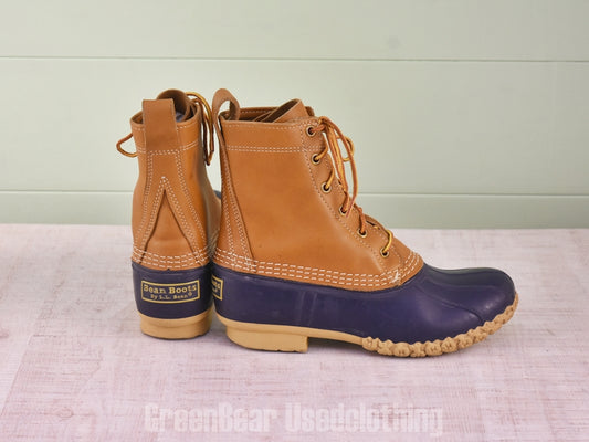 E522 USA製 L.L.Bean ビーンブーツ 茶 レディース 7M 24cm