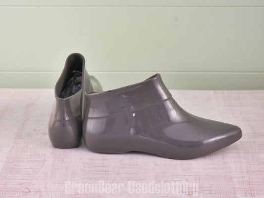 E530 レディース melissa レインブーツ グレー 38 24cm