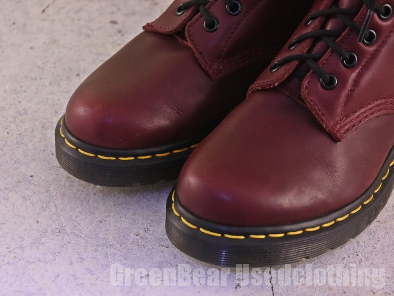 レディース Dr.Martens 8ホールブーツ インナーボア エンジ 37 23.5cm C197