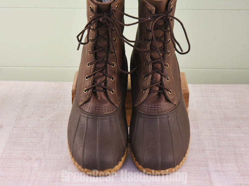 E542 USA製 L.L.Bean ビーンブーツ 茶 メンズ 9M 27cm