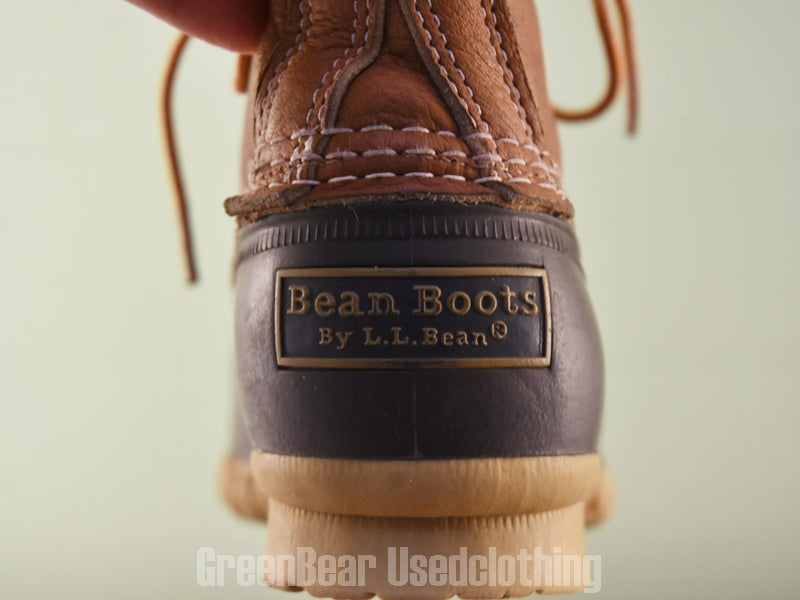 E571 USA製 L.L.Bean ビーンブーツ 茶 レディース 24cmくらい