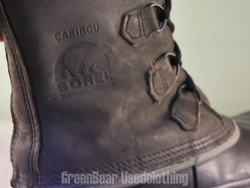 E576 カナダ製 SOREL ビンテージ スノーブーツ グレー メンズ 10 28cm