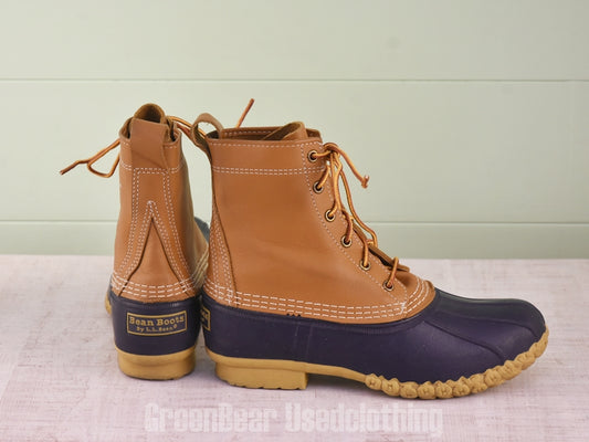 E585 USA製 L.L.Bean ビーンブーツ 茶 メンズ W9M 26cm