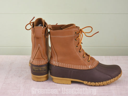 E587 USA製 L.L.Bean ビーンブーツ 茶 レディース 23cmくらい