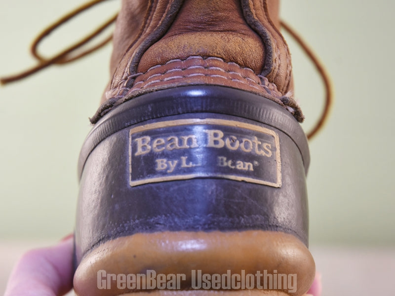E588 USA製 L.L.Bean ビーンブーツ ビンテージ 茶 レディース 7LGM 25cm