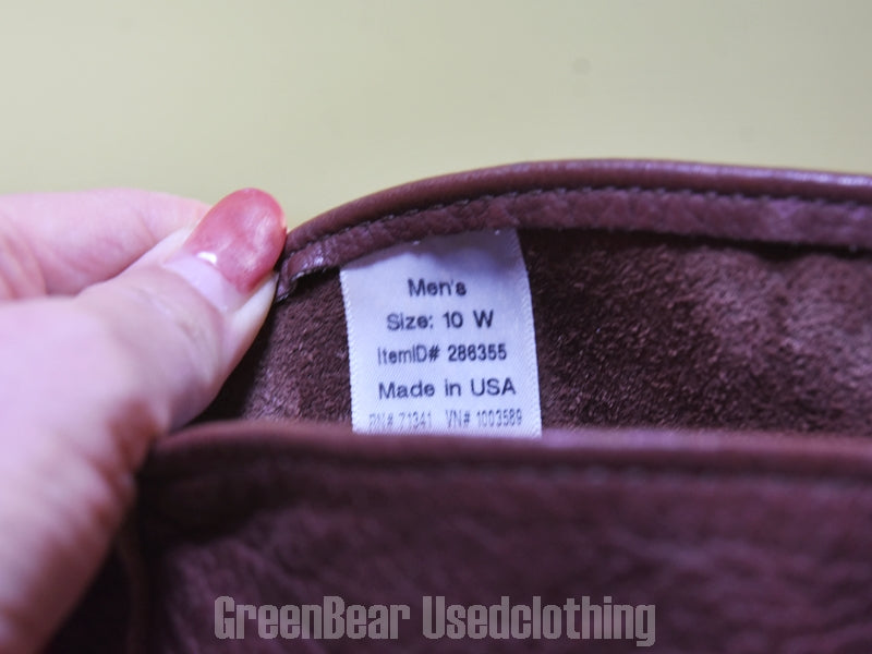 E593 USA製 L.L.Bean ビーンブーツ ワイズ広め 茶 メンズ 10W 28cm