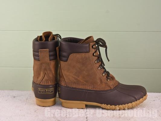USA製 L.L.Bean ビーンブーツ 茶 メンズ 25cmくらい A560