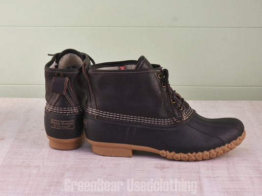 E606 USA製 L.L.Bean ビーンブーツ インナーボア 黒 メンズ 28cmくらい
