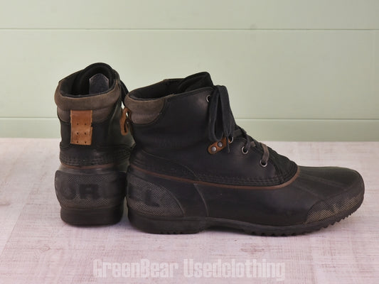 E611 メンズ SOREL スノーブーツ 黒 US10.5 28.5cm