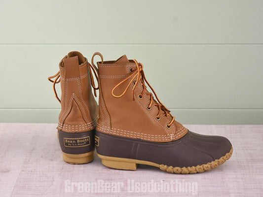 E617 USA製 L.L.Bean ビーンブーツ 茶 レディース 6 23cm