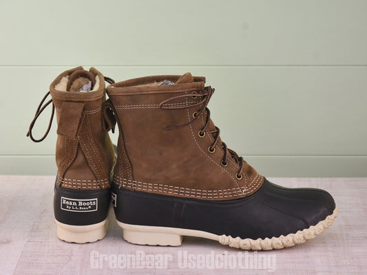 E620 USA製 L.L.Bean ビーンブーツ インナーボア 茶 メンズ 8M 26cm