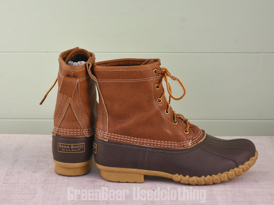 E622 USA製 L.L.Bean ビーンブーツ 裏地付き 茶 メンズ 27cmくらい