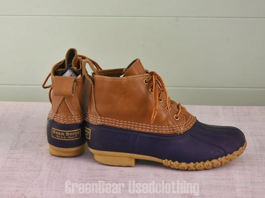 E634 USA製 L.L.Bean ビーンブーツ 茶 レディース 7M 24cm