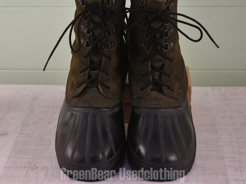 E643 USA製 SOREL ビンテージ スノーブーツ 茶 メンズ 10 28cm