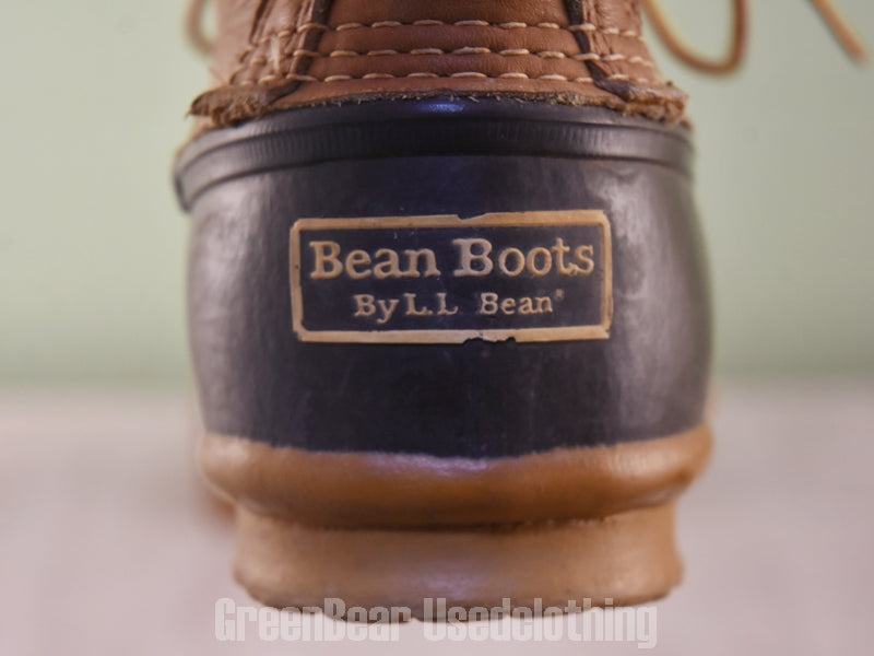 E649 USA製 L.L.Bean ビンテージ ビーンブーツ 裏地付き 茶 メンズ 11GM 29cm