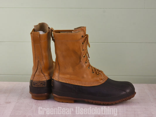 E656 USA製 L.L.Bean ビンテージ ビーンブーツ 茶 メンズ 10M 28cm