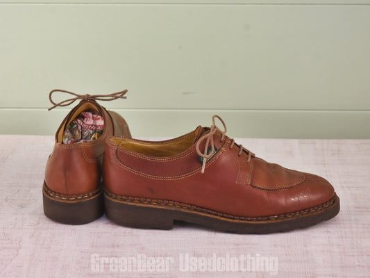 E684 フランス製 Paraboot レディースシューズ 茶 4R 22cm