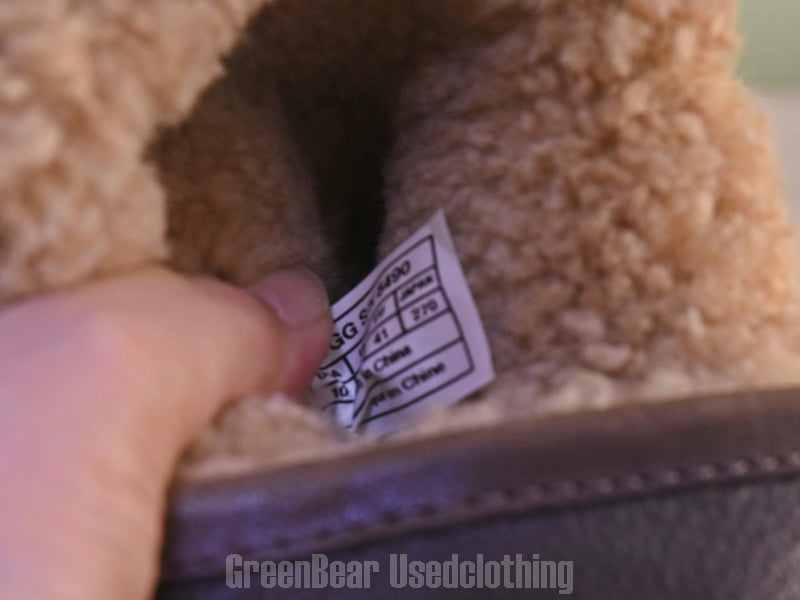 E109 UGG australia レディースブーツ 茶 27cm